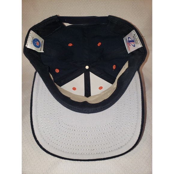 Logo Athletic Denver Broncos Wool Blend Snapback Hat Blue Orange Embroidered VTG - Picture 11 of 11